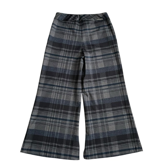I Love Tyler Madison Women's The Senna Wide Gaucho
Trouser Size S Plaid Ponte - Picture 5 of 9